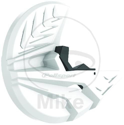 Brake disc fork protection bottom white black for Husqvarna KTM Sherco