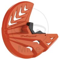 Bremsscheibe Gabel Schutz unten orange schwarz f&uuml;r...