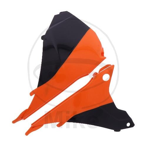 Abdeckung Satz Luftfilter Kasten orange schwarz f&uuml;r KTM 125 200 250 300 350 450 500