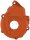Ignition cover protector orange for Gas Gas EC Husqvarna FE KTM EXC-F 250 350