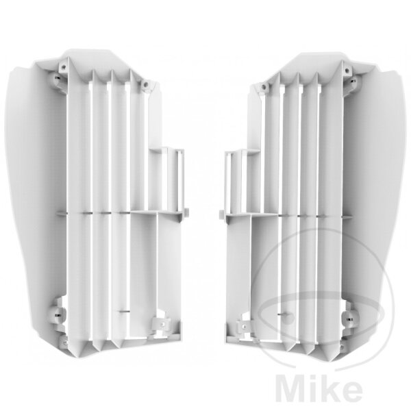 Jeu dailettes de protection du radiateur blanc pour Yamaha YZ-F 250 19-20 YZ-F 450