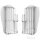 Jeu dailettes de protection du radiateur blanc pour Yamaha YZ-F 250 19-20 YZ-F 450