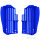 Set di protezione delle alette del radiatore blu 98 per Yamaha YZ-F 250 450