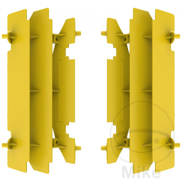 Set protezione aletta radiatore giallo 01 per Suzuki DR-Z 400 RM 125 250