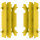 Set protezione aletta radiatore giallo 01 per Suzuki DR-Z 400 RM 125 250