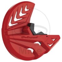 Bremsscheibe Gabel Schutz unten rot 04 schwarz f&uuml;r...