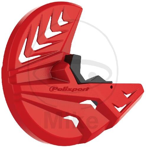 Brake disc fork protection bottom red black for Beta RR 125 250 300 350 430 450 480 498