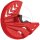 Brake disc fork protection bottom red black for Beta RR 125 250 300 350 430 450 480 498
