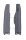 Fork protection set gray for Kawasaki KX 125 250 KX-F 250 Suzuki RM-Z 250