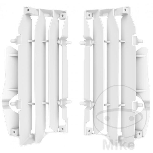 Jeu dailettes de protection du radiateur blanc pour Beta RR 250 300 # 2020