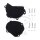 Clutch ignition cover protection set black for Yamaha YZ 125 # 2008-2020