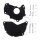 Clutch ignition cover protection set black for Yamaha YZ-F 450 # 2014-2017