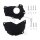 Clutch ignition cover protection set black for Yamaha YZ-F 450 # 2018-2020