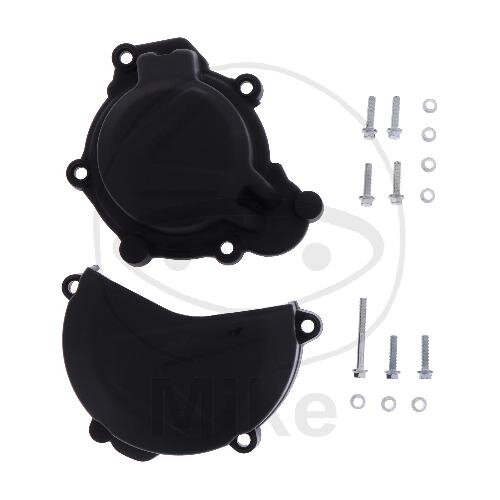 Clutch ignition cover protection set black for Husqvarna TC 125 KTM SX 125 150