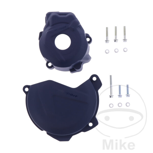 Embrayage Couvercle dallumage Kit de protection bleu pour Husqvarna FC 250 KTM SX-F 250 350