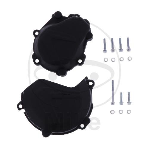 Clutch ignition cover protection set black for Husqvarna FC KTM SX-F 450