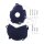 Clutch ignition cover protection set blue for Husqvarna FE 250 350 # 2017-2018