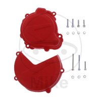Kupplung Z&uuml;ndung Deckel Schutz Satz rot f&uuml;r...