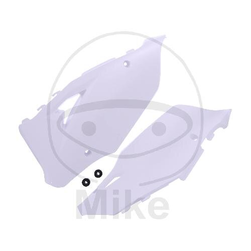 Side panel set white for Kawasaki KX 125 250 # 2003-2008