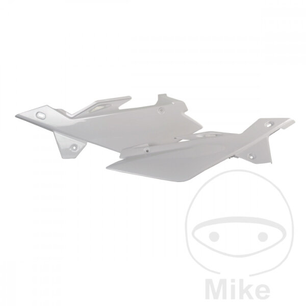 Side panel set white for Husqvarna CR 125 TC TE 250 450 510 WR 125 250 300