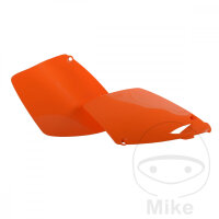 Seitenverkleidung Satz orange f&uuml;r KTM EXC 125 200...
