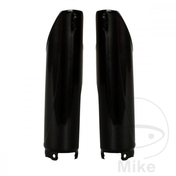 Fork protection set black for Honda CR 125 250 500 CRF 450