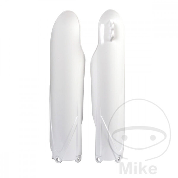 Kit de protection pour fourche blanc pour Yamaha YZ 125 250 14-19 # YZ-F 250 450 10-19