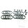 Kit de r&eacute;paration des &eacute;triers de freins pour Suzuki GSF GSX 650 1250 GSR GSX-R 600 TL 1000