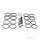 Brake caliper repair kit for Suzuki GSF 1200 GSR 600 GSX-R 600 750 SV 1000 VZR 1800