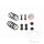 Kit de r&eacute;paration des &eacute;triers de freins pour Honda CB 600 750 CBF 600 CBR 600 1000 TRX 450 VFR 750