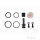 Kit de r&eacute;paration des &eacute;triers de freins pour Kawasaki 500 600 650 750 900 1000 1100