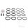 Brake caliper repair kit for Honda CB 1000 CBR 600 1000