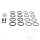 Brake caliper repair kit for Kawasaki ZX-10R 1000 Ninja 08-10