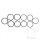 Gasket set brake caliper piston for Yamaha XV 750 1000 1100 XVZ 1200