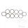 Gasket set brake caliper piston for Kawasaki 250 252 400 450 500 550 600 750 800 900 1000 1100 1500