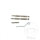 Sliding pin set Brake block for BMW K 75 1100 R 1100
