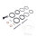 Brake caliper repair kit for Yamaha XVZ 1300 96-01