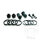 Brake caliper repair kit for Honda CB 600 750 CBF 600 CBR 600 1000 TRX 450 VFR 750