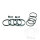 Brake caliper repair kit for Yamaha FJ 1100 FZX 750 RD 500 XJ 600 750 900