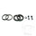 Kit de r&eacute;paration des &eacute;triers de freins pour Suzuki GS 500 550 750 850 1000 GSX 750 1100