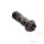 Banjo bolt double M10x1,25 stainless steel black for Honda Kawasaki Suzuki Yamaha