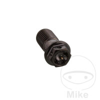 Boulon de banjo simple M10x1,25 acier inoxydable V4A...