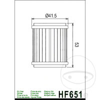 Filtro olio HIFLO per Gas Gas Husqvarna KTM