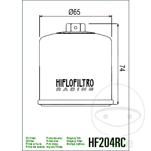 Filtro olio Racing HIFLO per Honda Kawasaki Triumph Yamaha