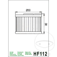 Filtro olio HIFLO per Benelli Gas Gas Honda Kawasaki Mash...