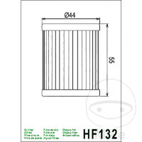Filtro olio HIFLO per Arctic Cat/Textron Beta Suzuki Yamaha