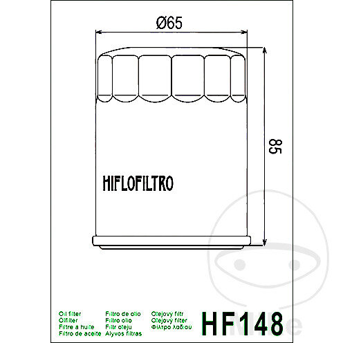 Filtro de aceite HIFLO para TGB Blade 500 550 Target 550 # Yamaha FJR 1300