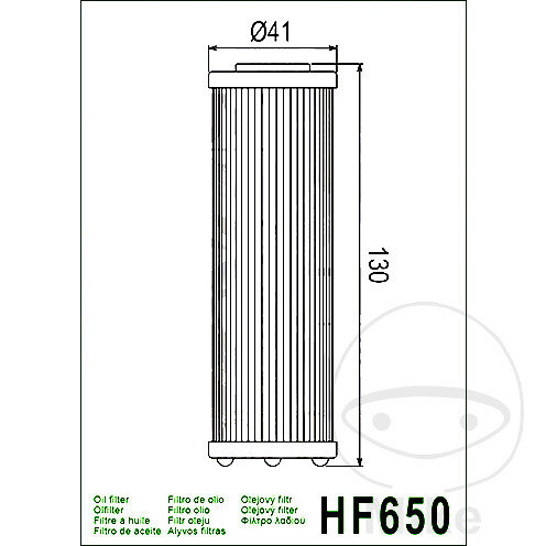 Oil filter HIFLO for Husqvarna KTM