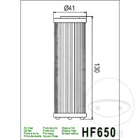 Filtro olio HIFLO per Husqvarna KTM