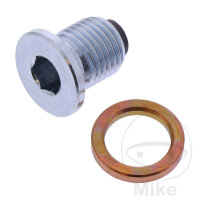 Tap&oacute;n de drenaje de aceite M14X1.50 para Triumph...